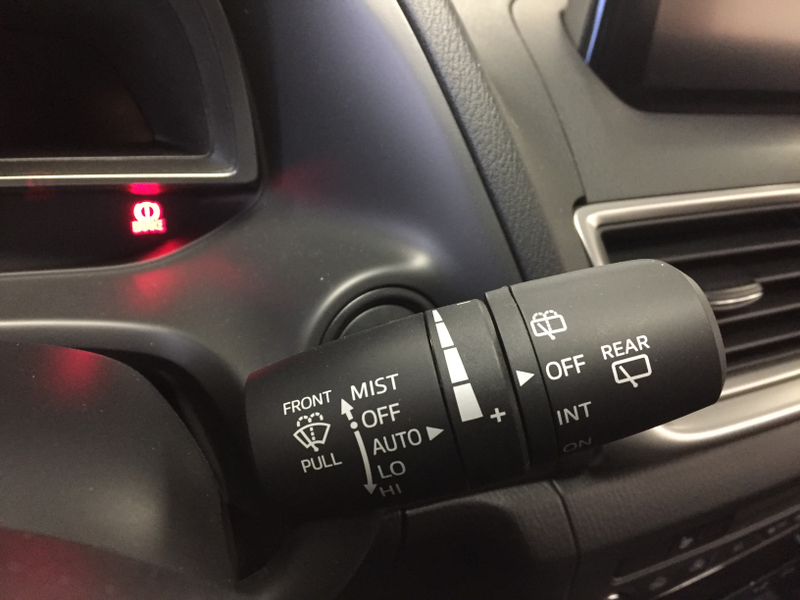 2017 Mazda3 - This seems much more user friendly.